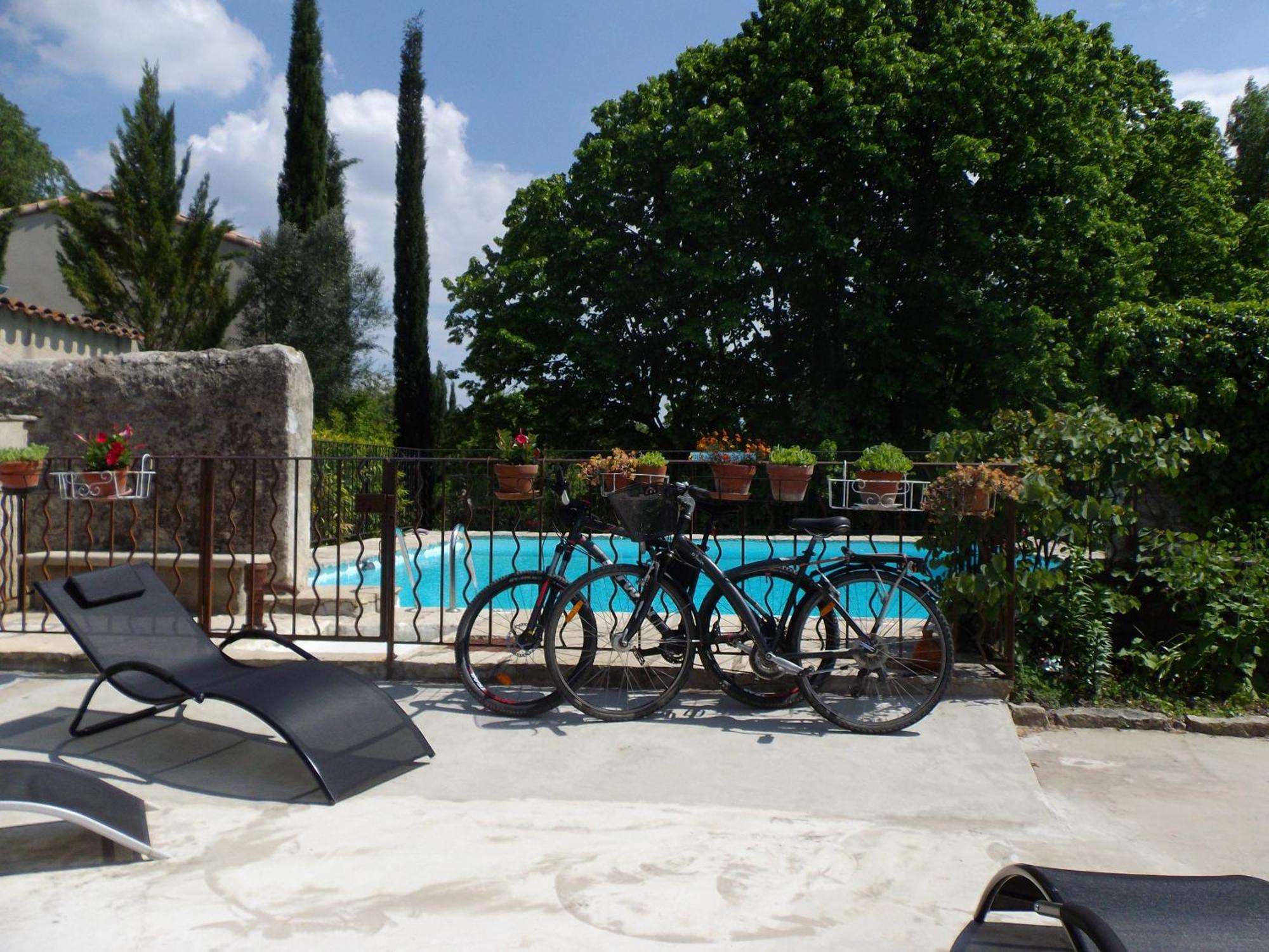 Bed and Breakfast Logis des Magnans -Les terrasses du Coutach - à Sauve Extérieur photo